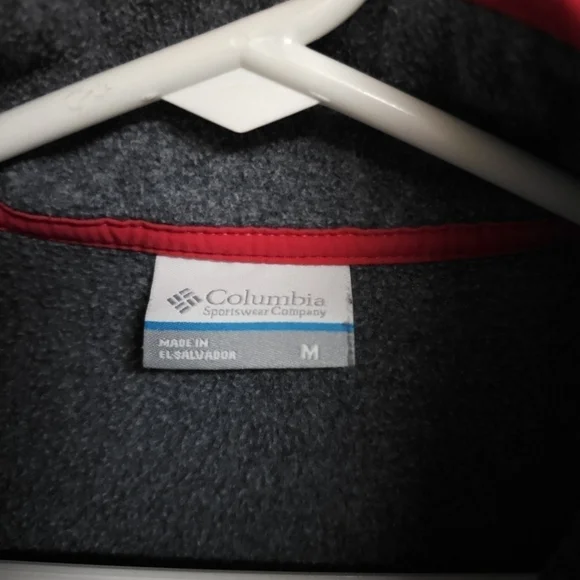 COLUMBIA Gray PFG Split Neck Jacket - Picture 5 of 9